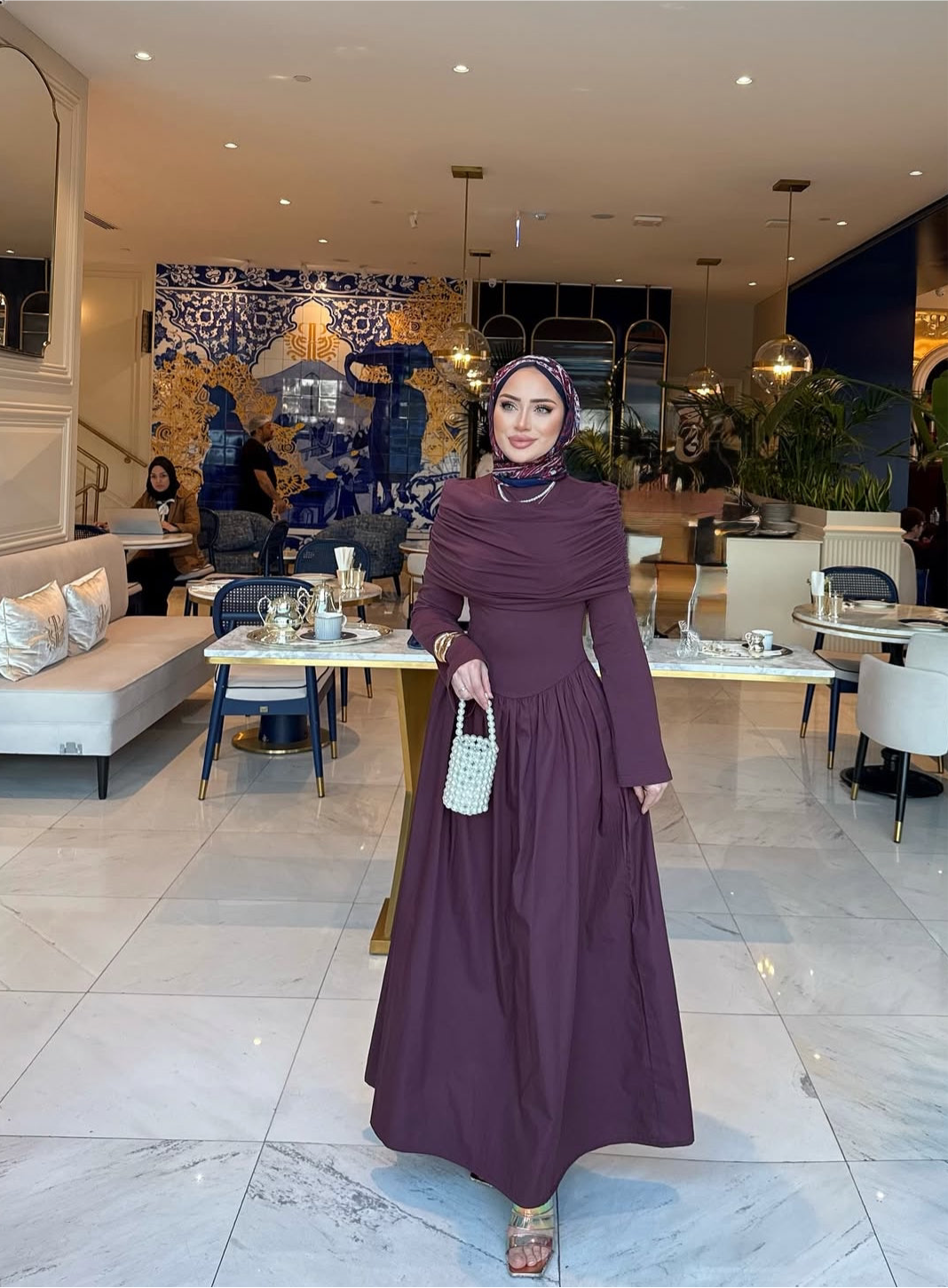 Dream Dress- Burgundy