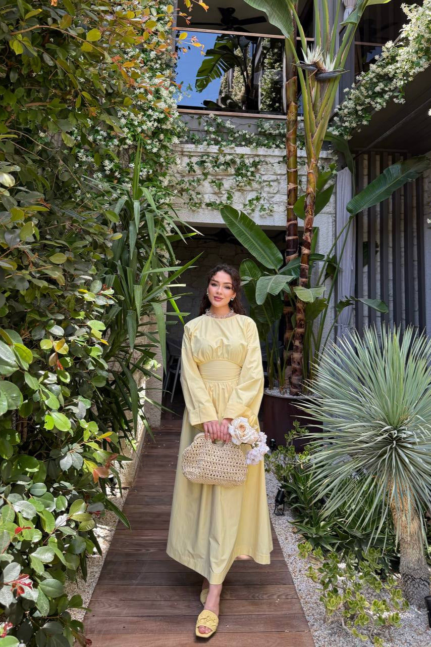 My Dream Summer Dress-Yellow