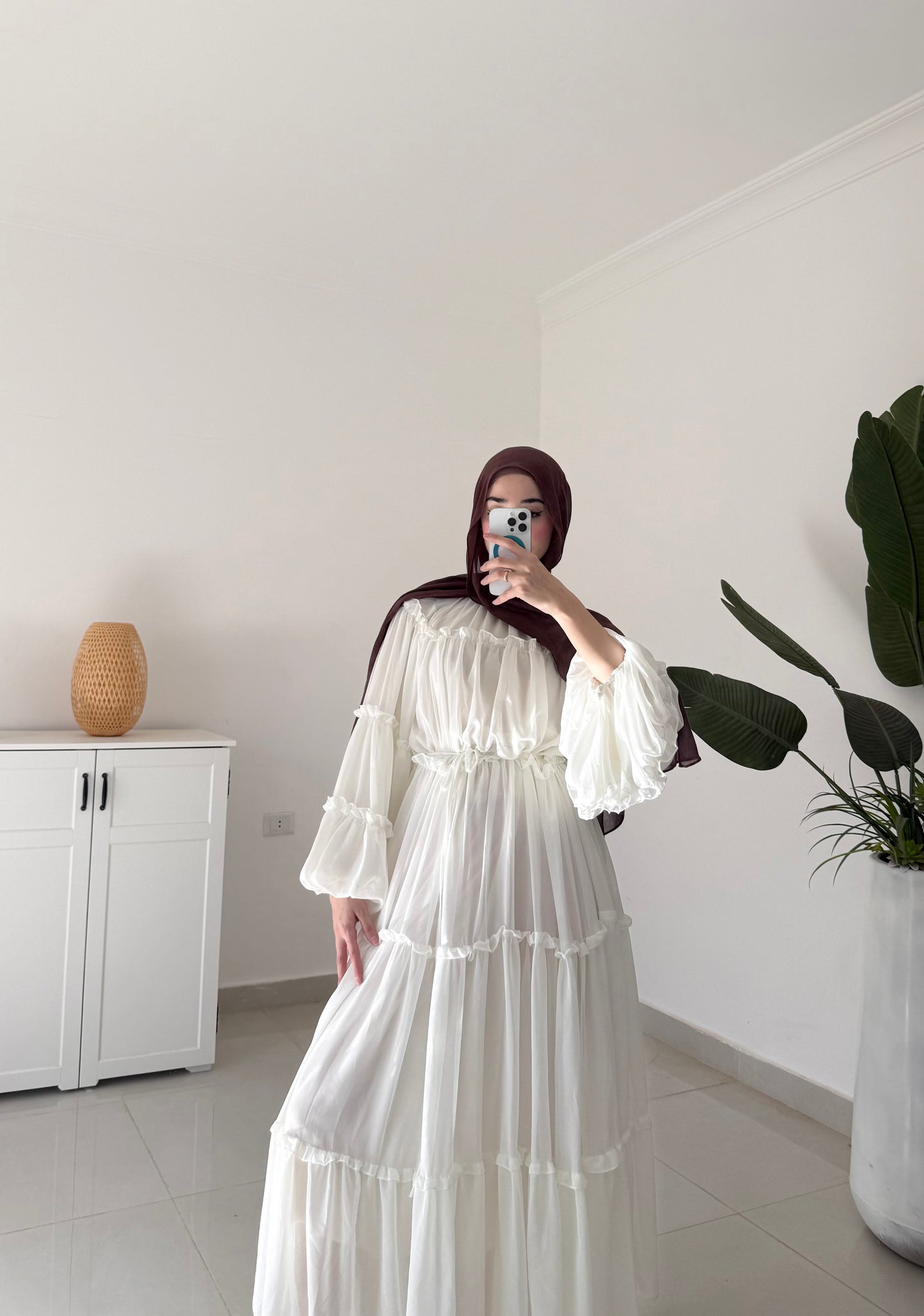 Layal Dress- Off White