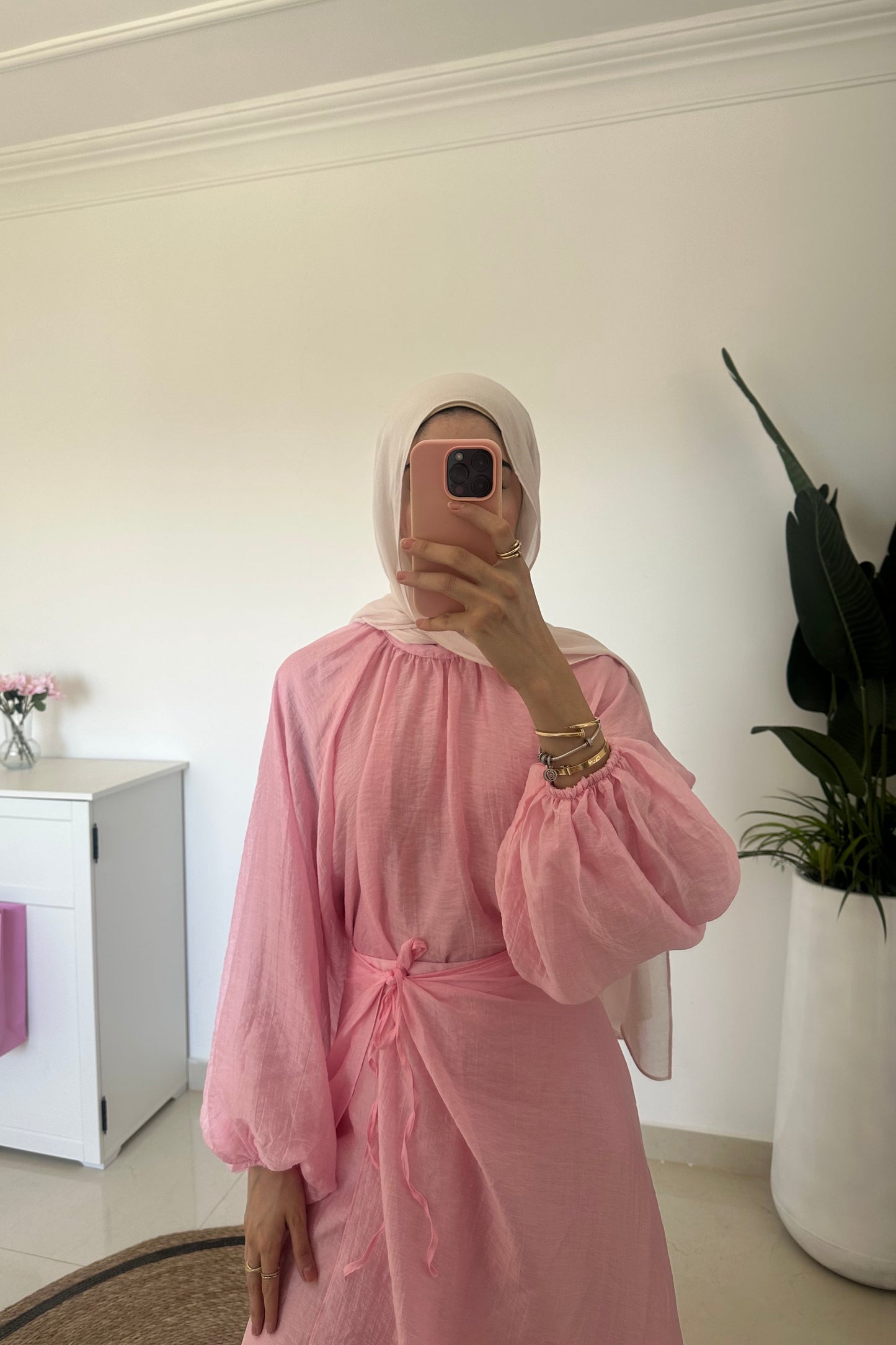 Fairy 3 Pieces Skirt Set-Pink
