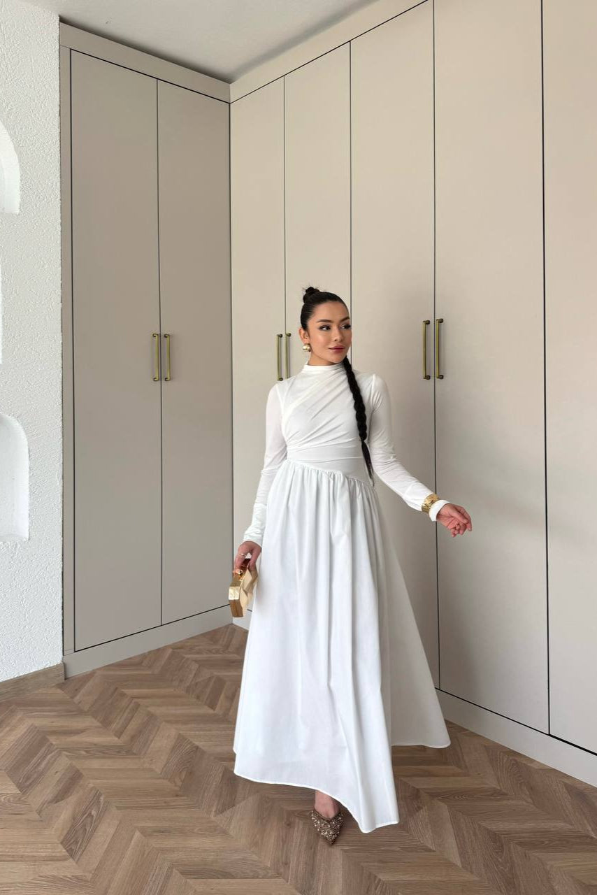 Diana Dress- White