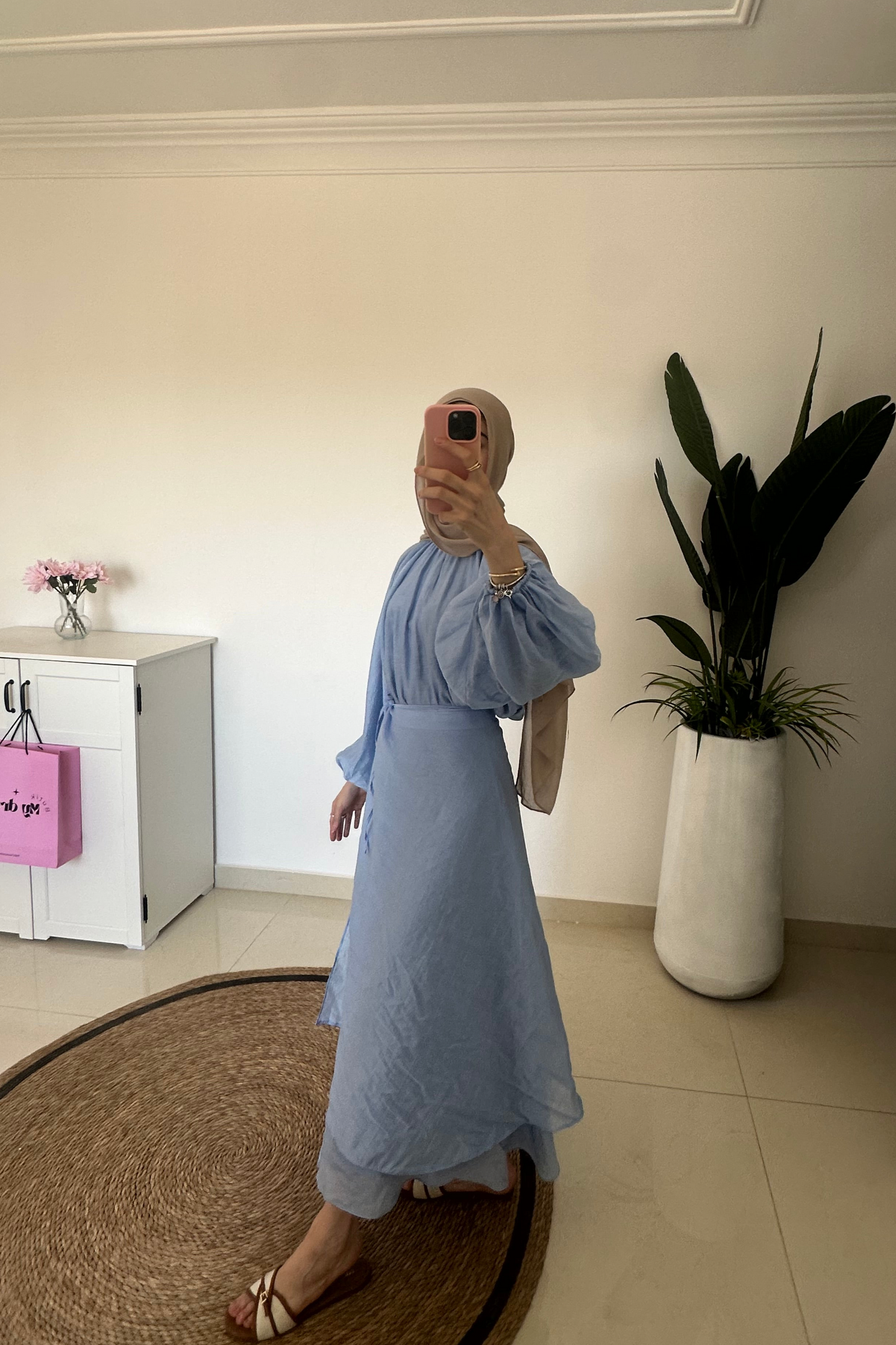 Fairy 3 Pieces Skirt Set- Blue