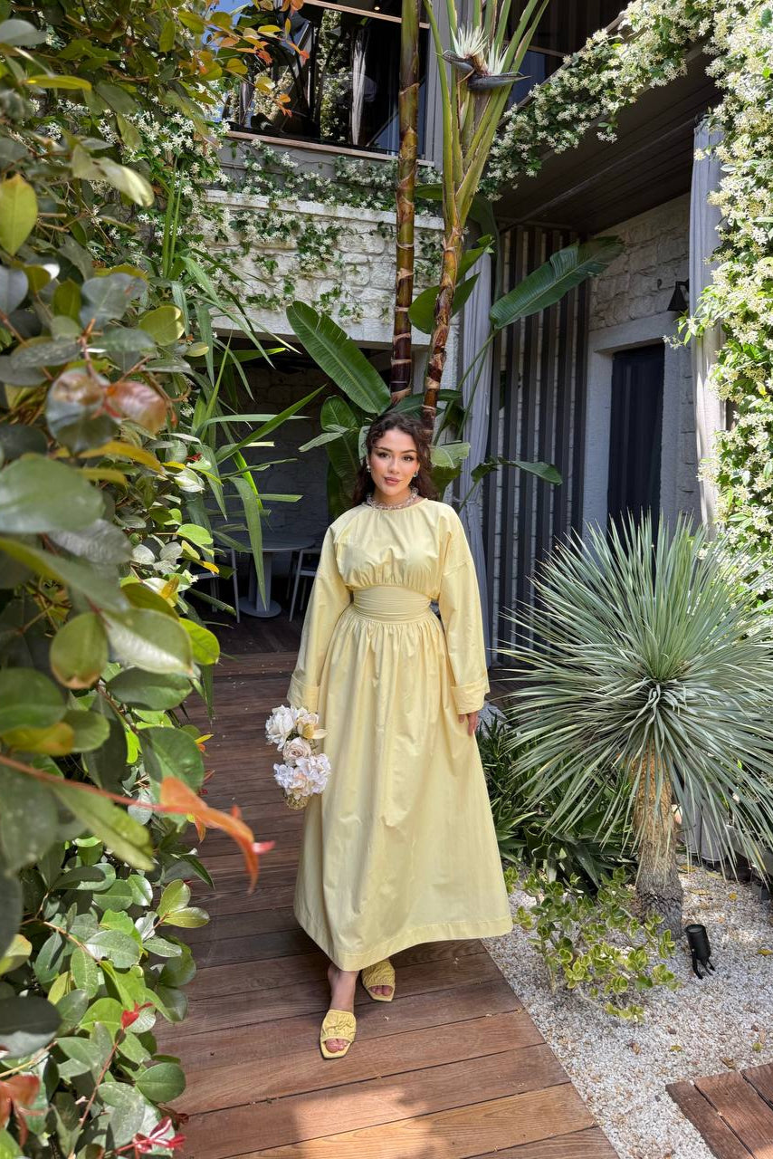 My Dream Summer Dress-Yellow