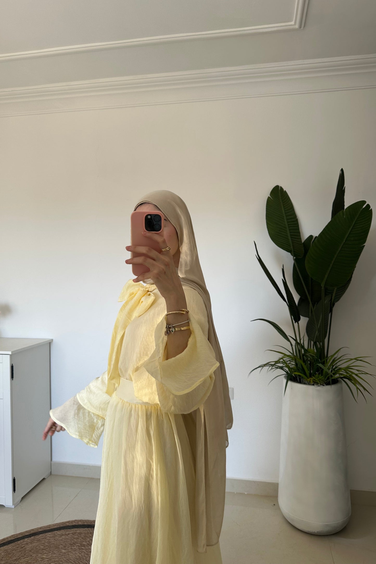 Ameera Skirt Set- Yellow