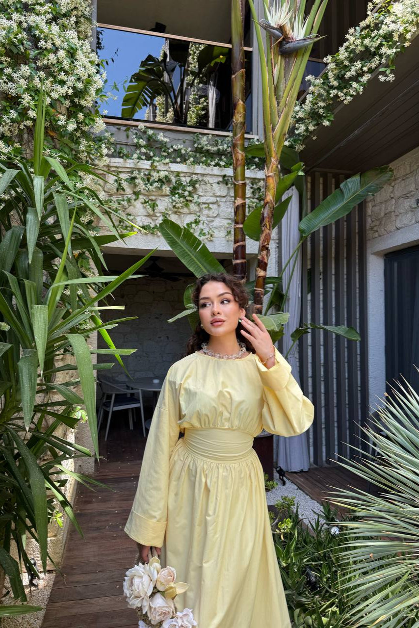 My Dream Summer Dress-Yellow