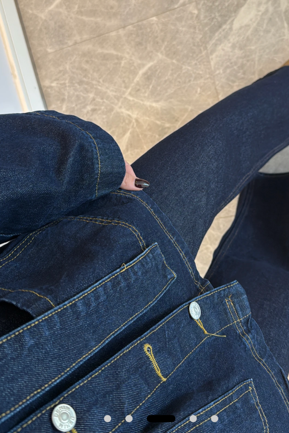 Denim Jacket with Pants