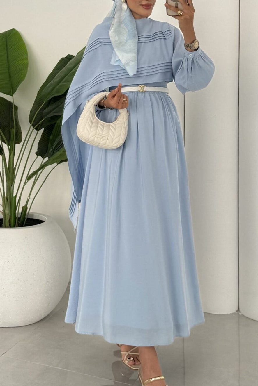 Huda Maxi Dress- Blue