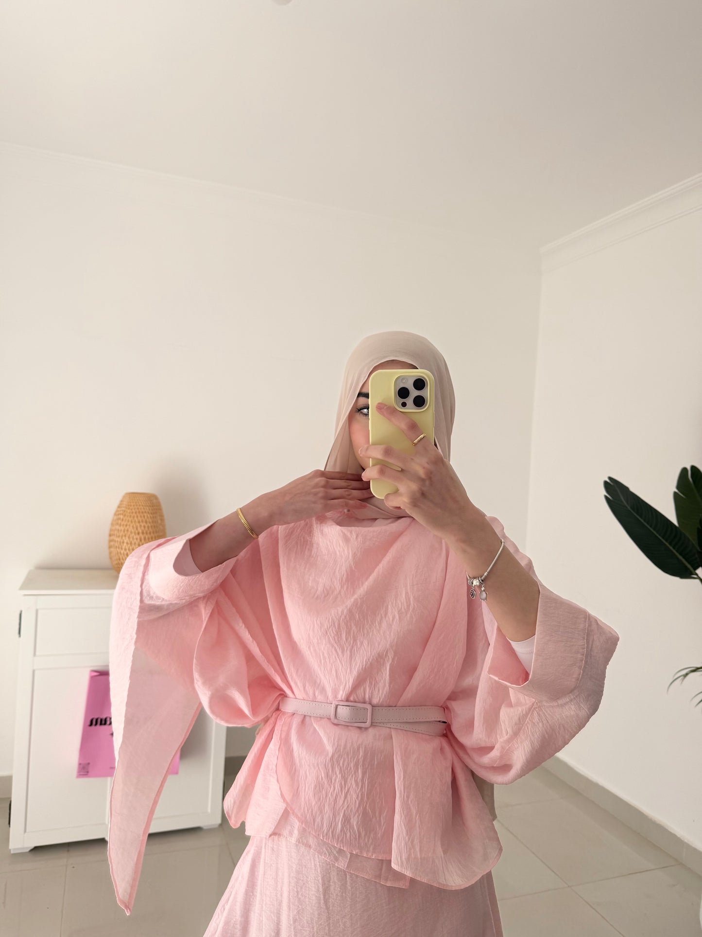 Leen Set- Pink