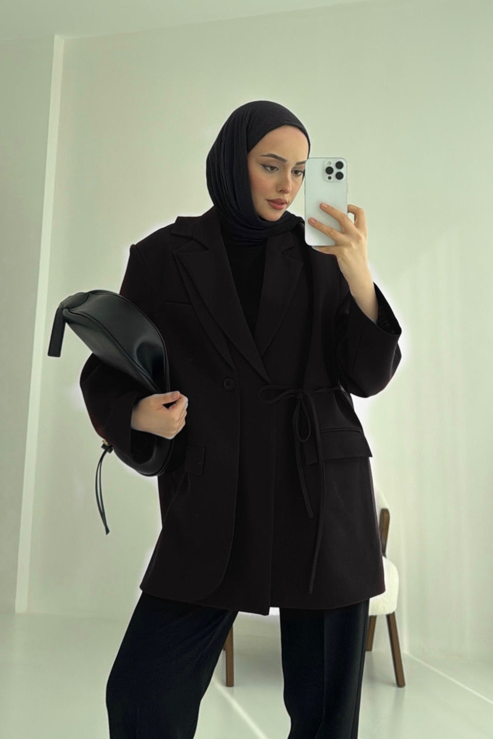 Oversized Blazer - Black