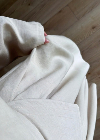 Wide Pants Set- Beige