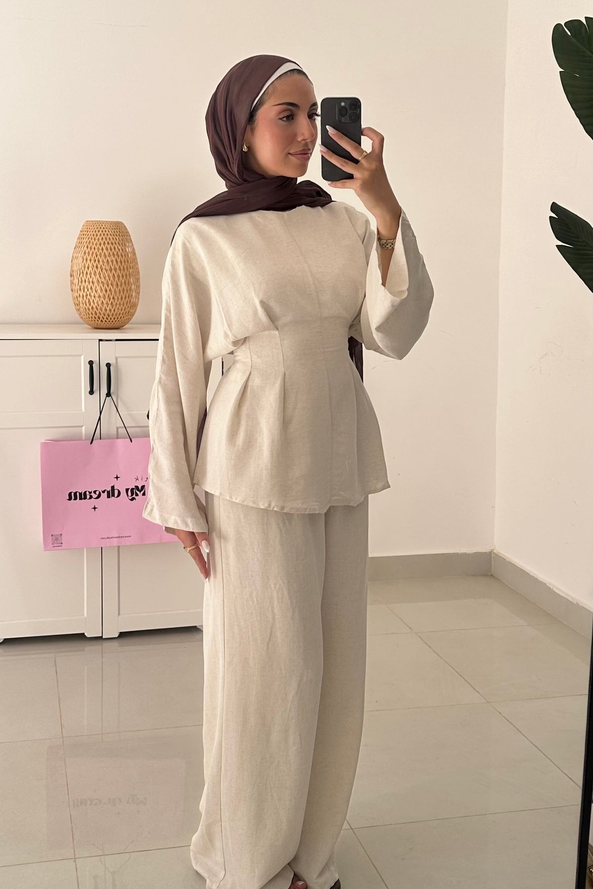 Noor Set-Beige
