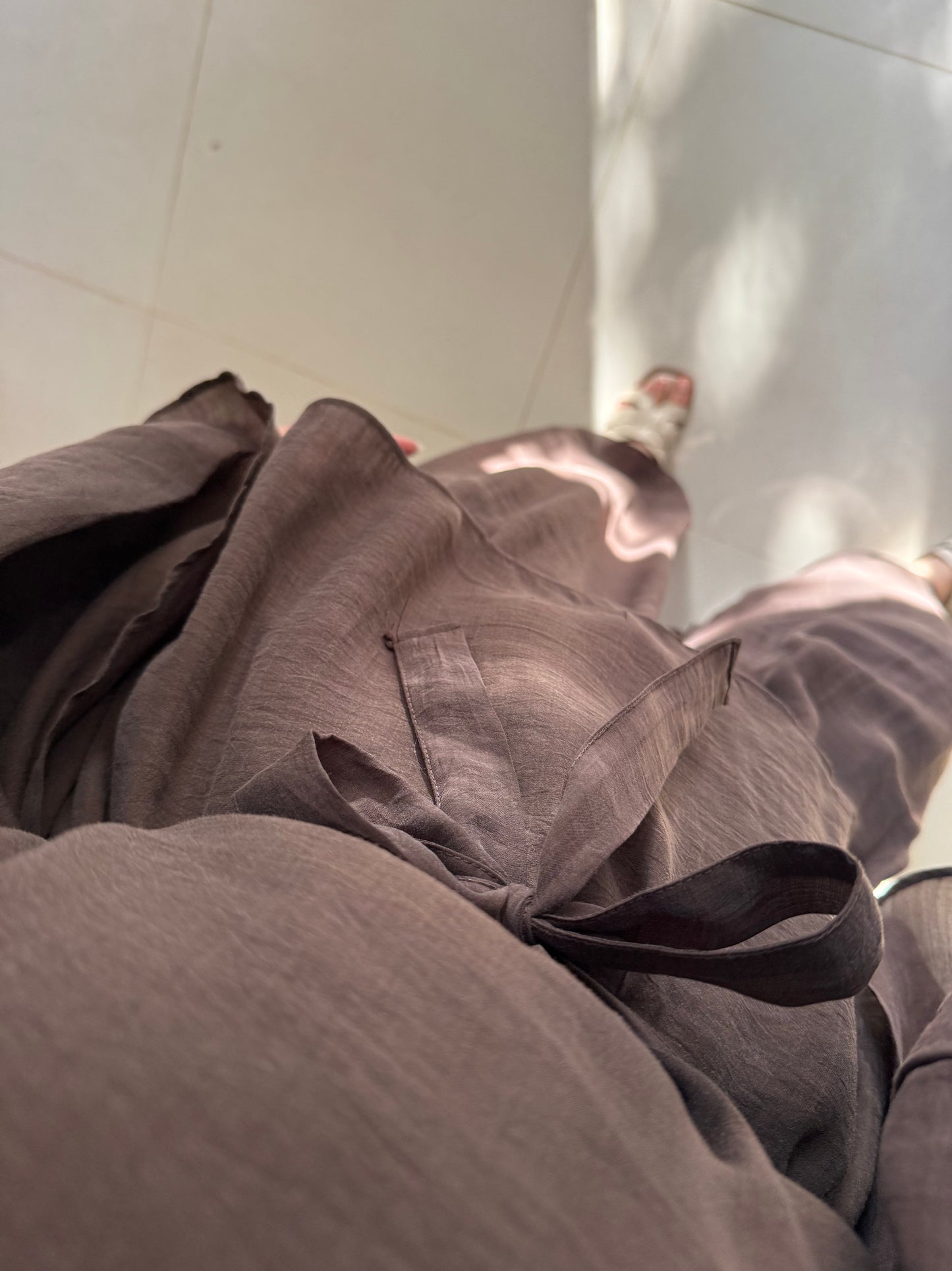 Reem Pants Set- Brown