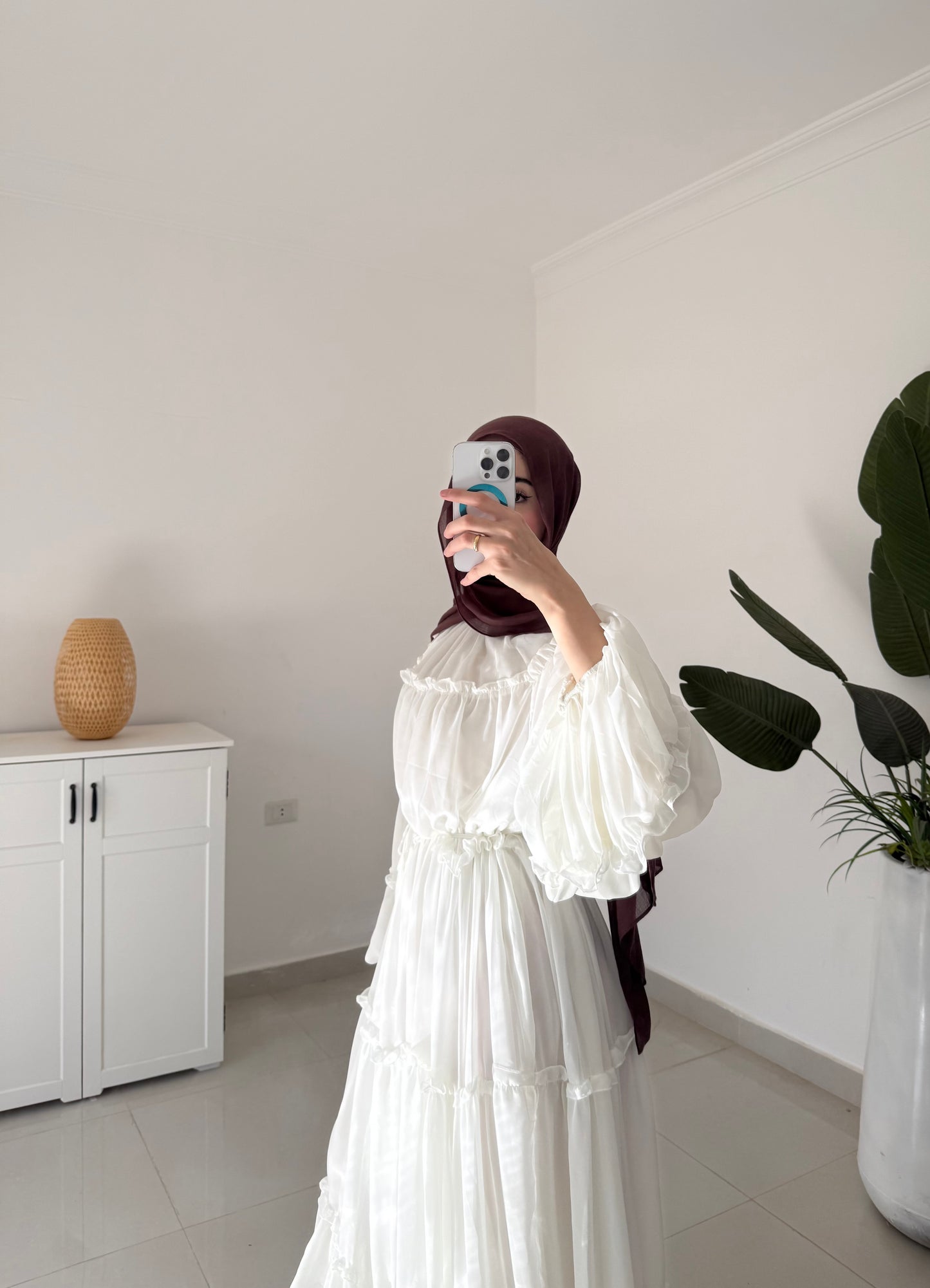 Layal Dress- Off White