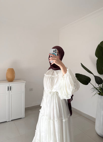 Layal Dress- Off White