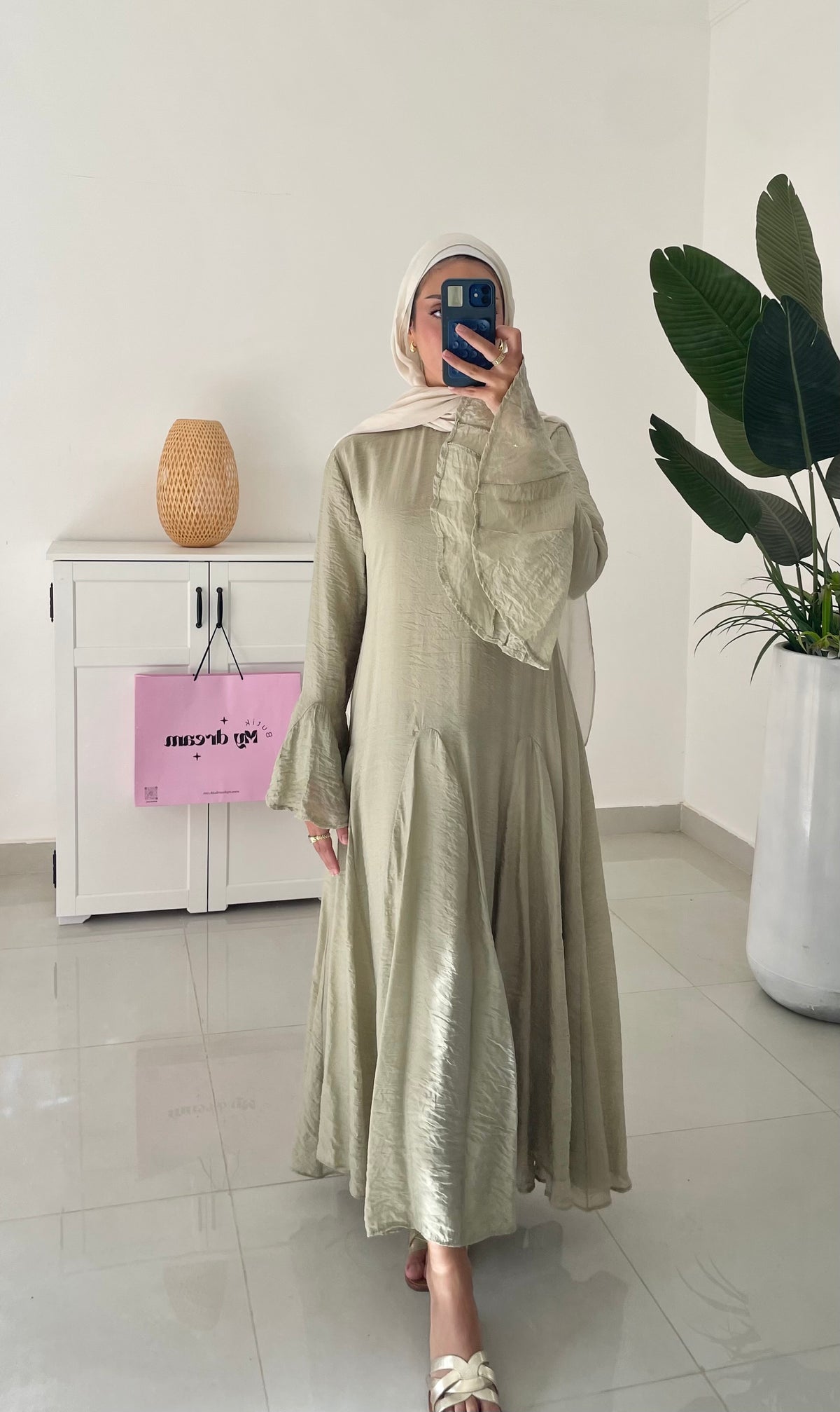 Mariam Dress- Green