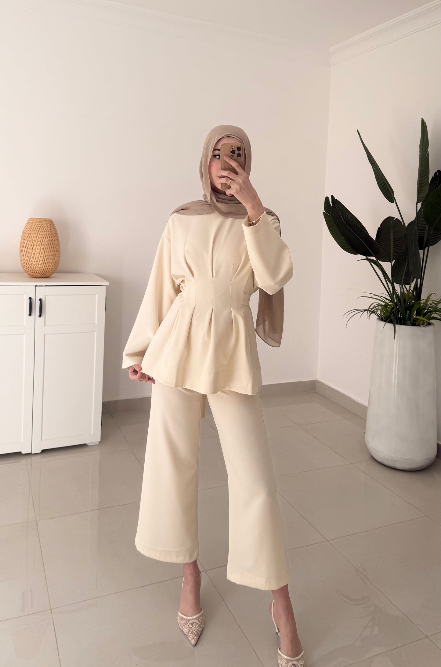 Mira Set- Beige