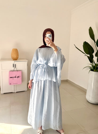 Reem Pants Set- Blue