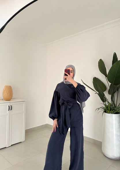 Butterfly Set- Navy Blue