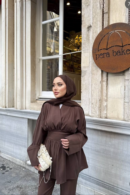 Butterfly Set- Brown