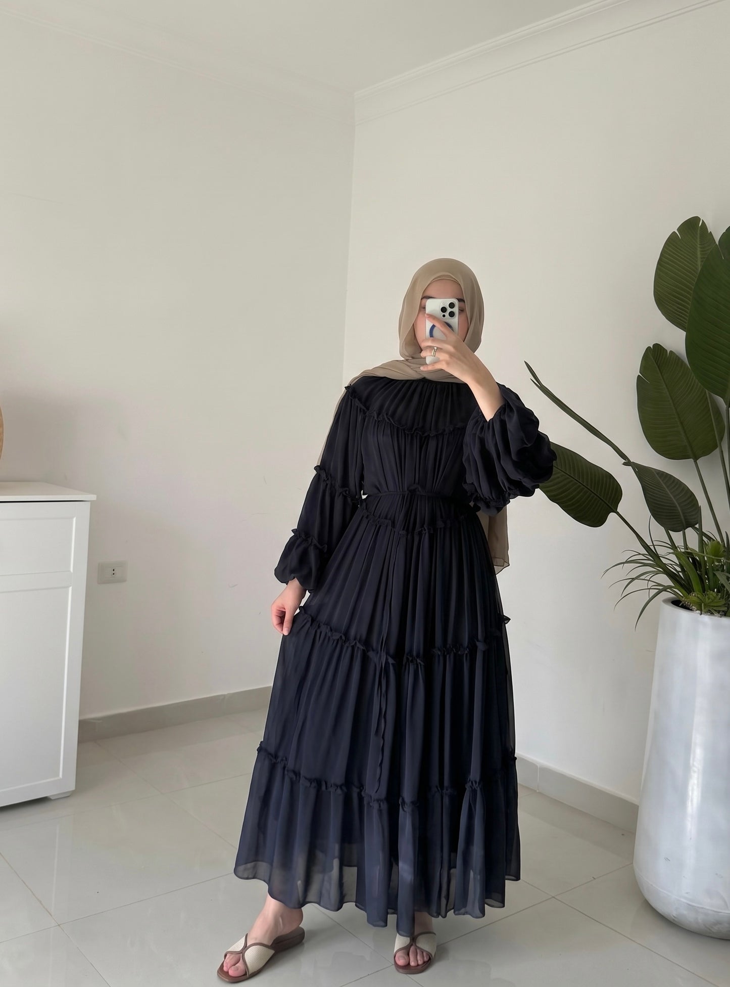 Layla dress- Navy Blue