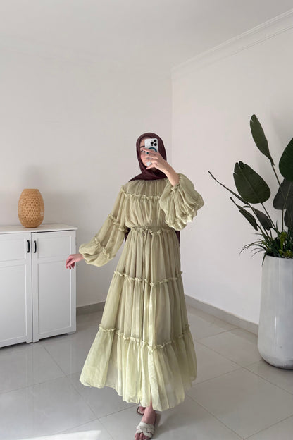 Layal Dress- Green