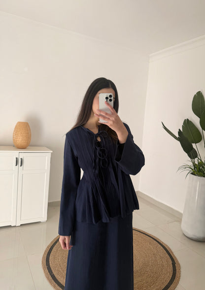 Nur Set- Navy Blue