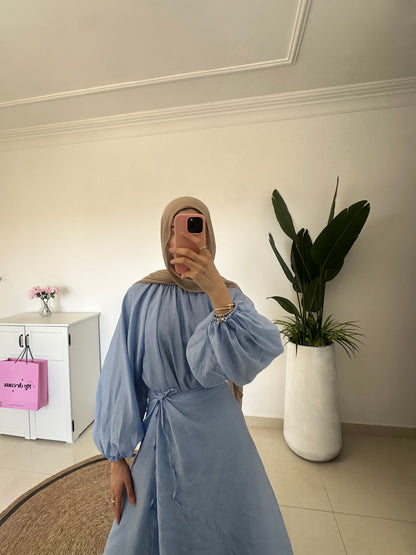 Fairy 3 Pieces Skirt Set- Blue