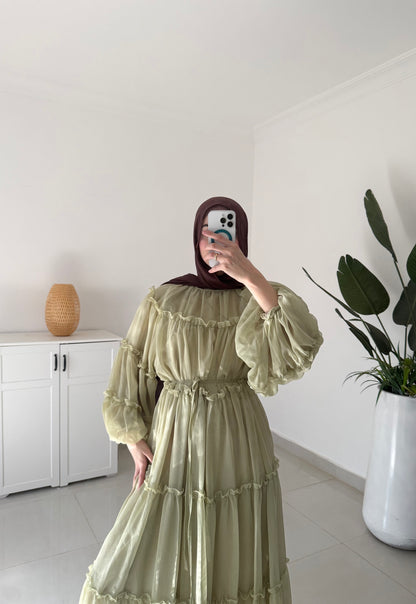 Layal Dress- Green