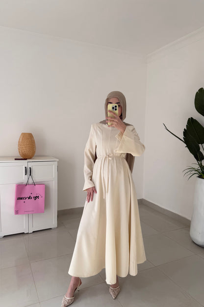 Roza Dress- Cream