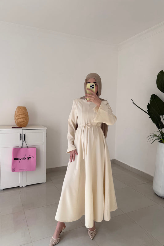 Roza Dress- Cream