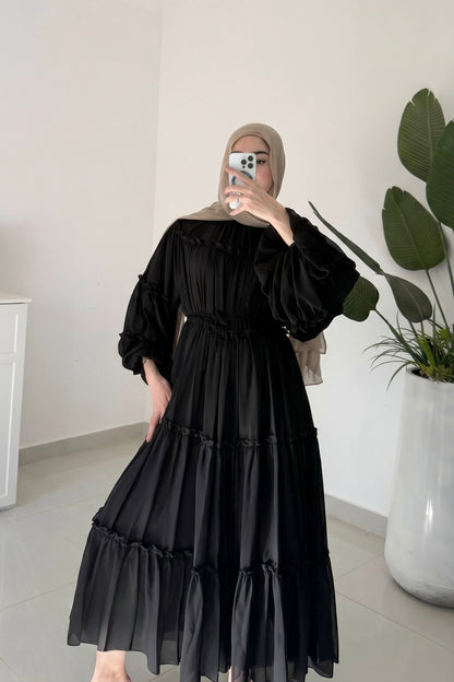 Layal Dress- Black