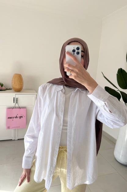 Linen Shirt- White