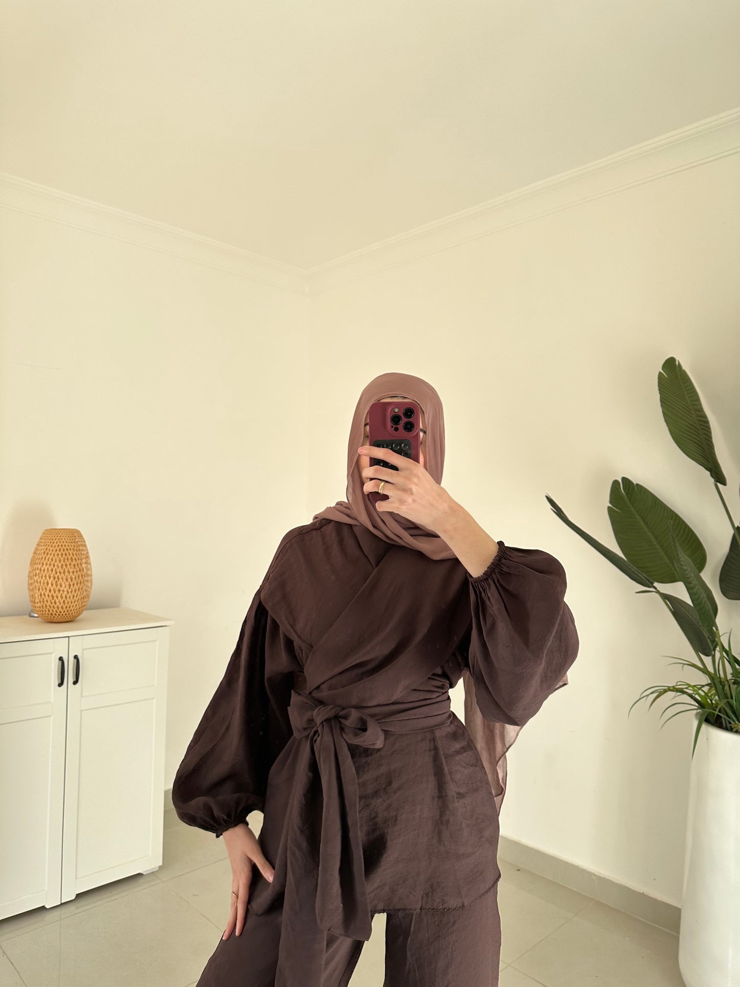 Butterfly Set- Brown