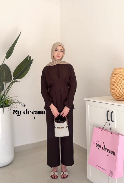 Mira Summer Set- Brown
