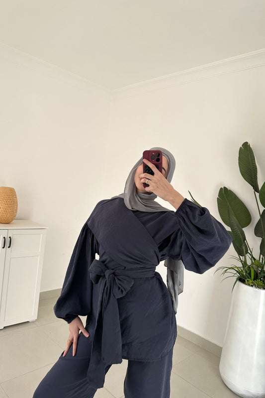 Butterfly Set- Navy Blue