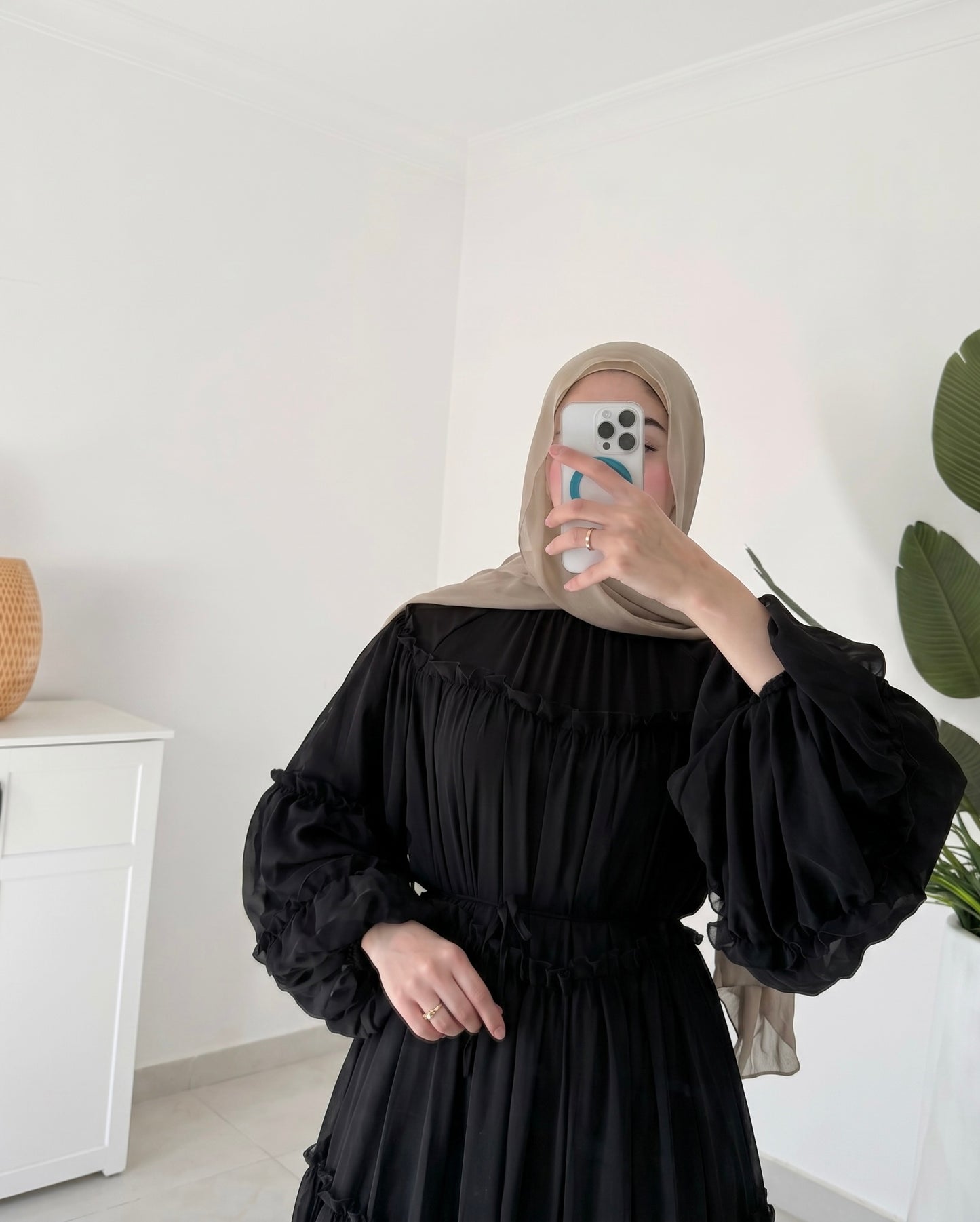 Layal Dress- Black