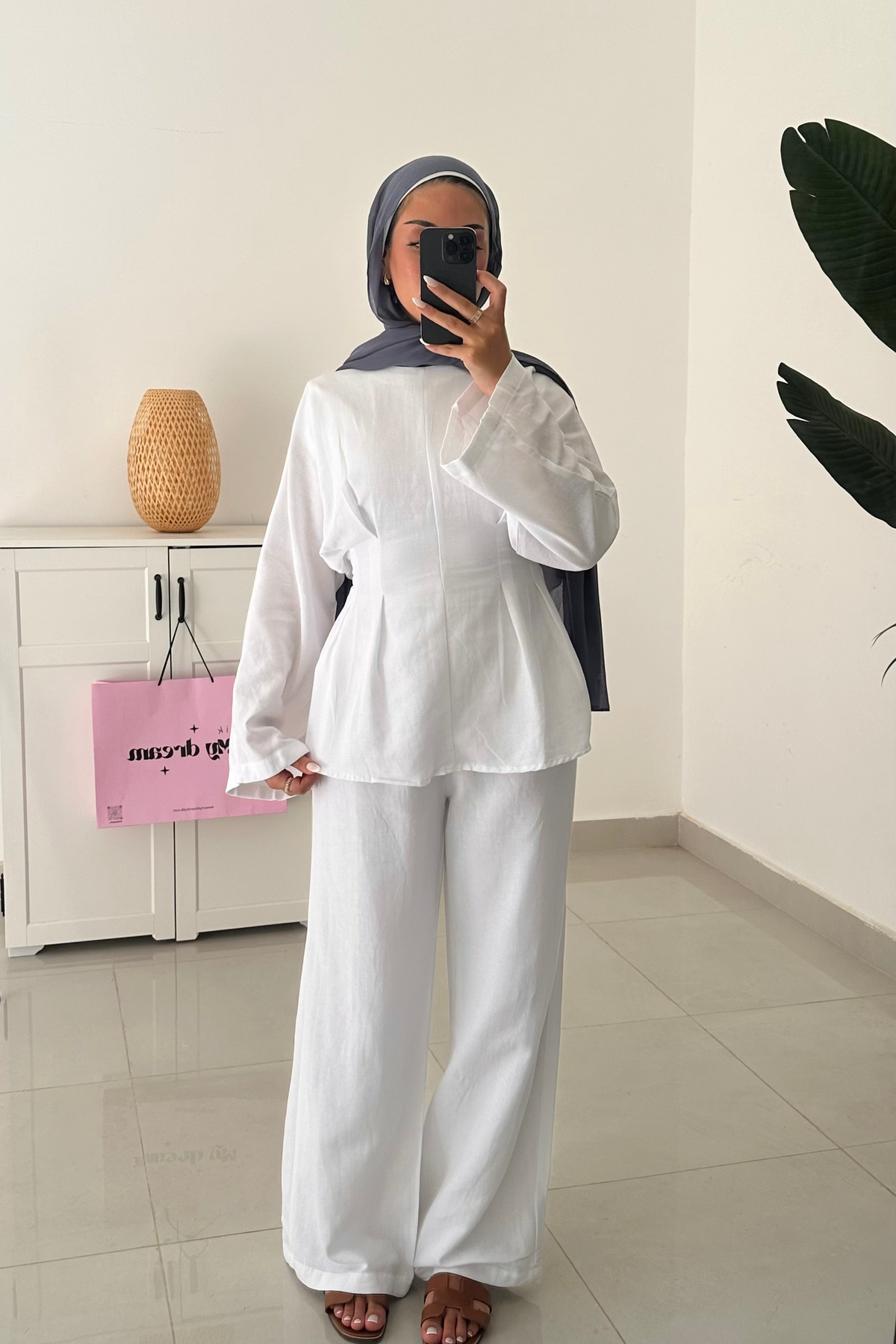 Noor Set- White