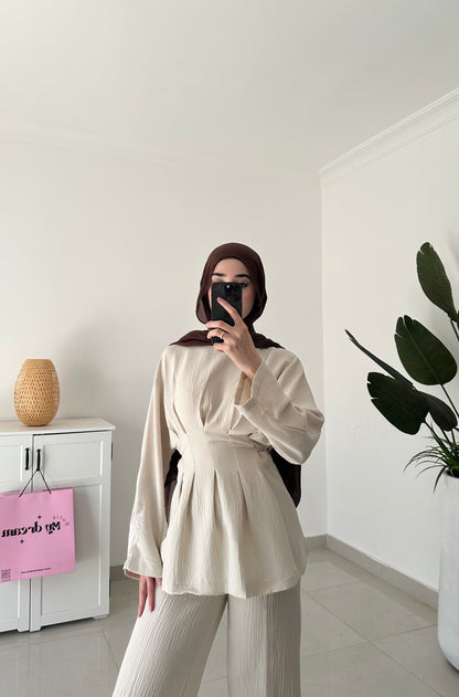 Mira Summer Set- Beige