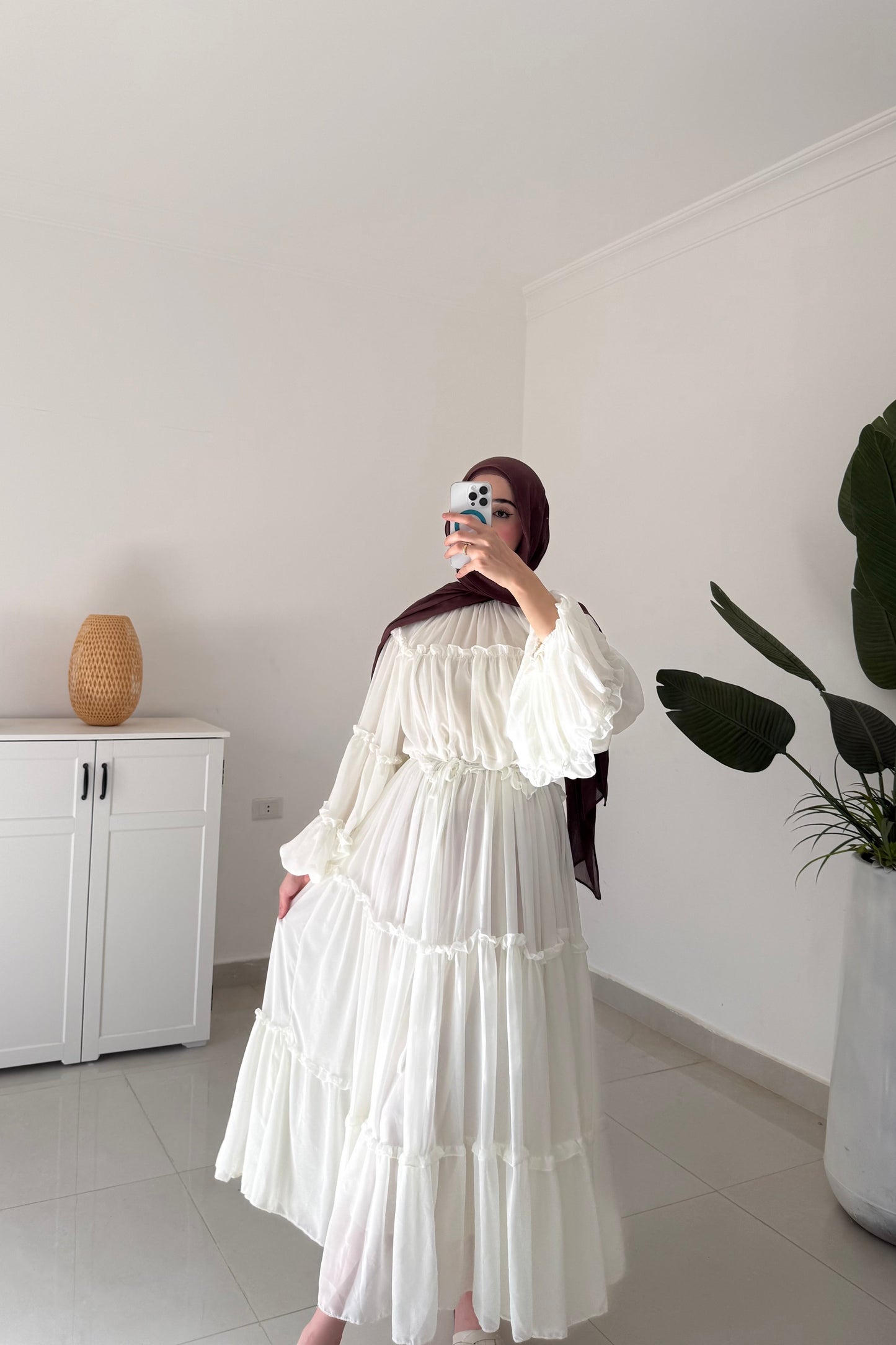 Layal Dress- Off White